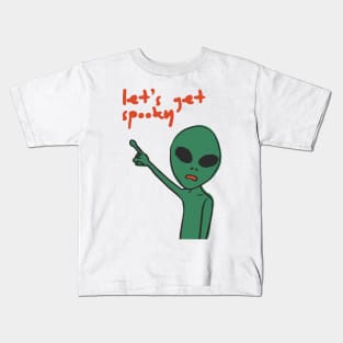 Embrace the Creep: Let's Get Spooky Kids T-Shirt